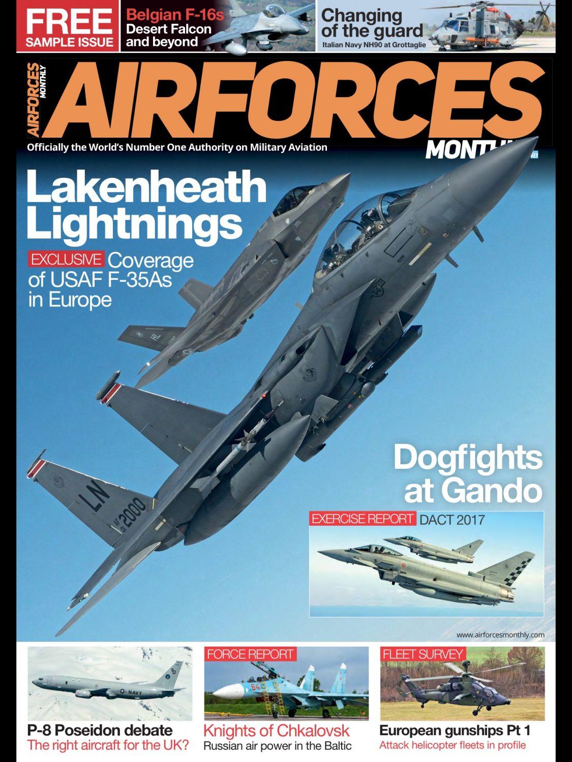 Air Forces Monthly Digital Sample Cover. - 4Aviation