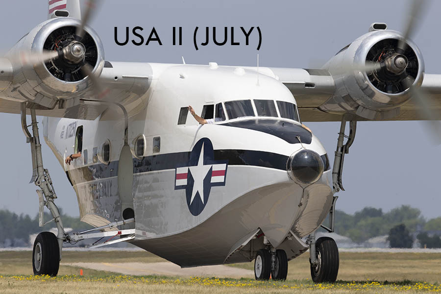 Tour USA II EAA AirVenture Oshkosh Thunder over Michigan USAF